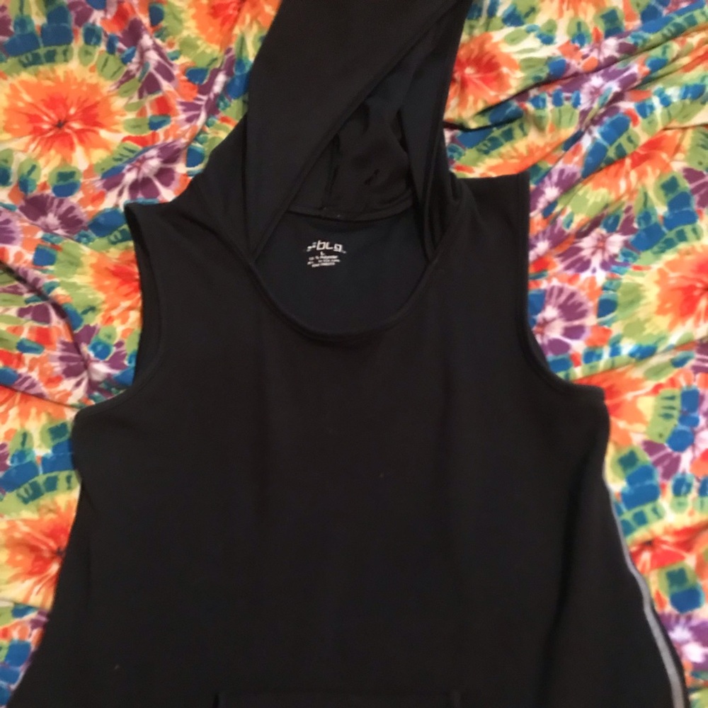 Workout with hood
